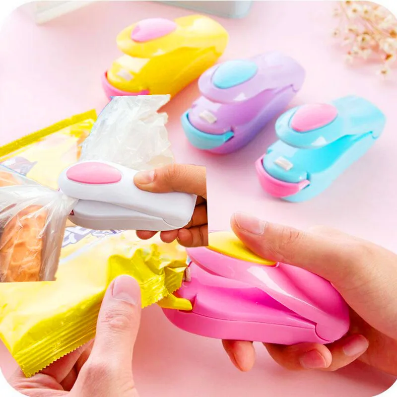 Лучшие продажи 2018 продуктов Портативные Ручные зажимы для сумок Мини