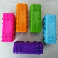 hair comb for cats pet hair remover for dogs cat comb cleaning sticky brush puppy grooming rubber bath brush cat dog accessories