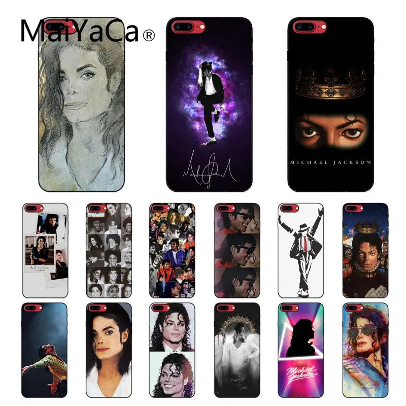 Аксессуары для телефонов чехол Майкла Джексона iPhone 11 Pro XS MAX XR 8 7 6 Plus 5 5S SE12 mini 12Pro