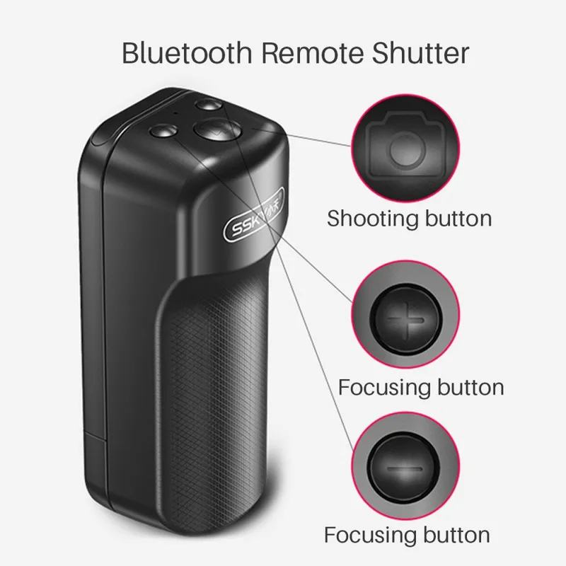 

Selfie Booster Handle Grip Bluetooth Photo Stablizer Holder with Shutter Release for iPhone X 8 7 For Xiaomi For Huawei/Samsung