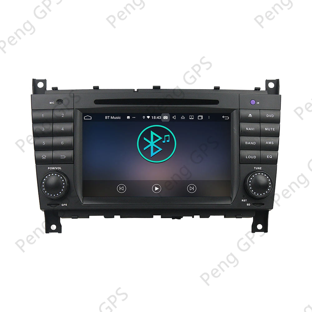 Магнитола на Android для Mercedes Benz C-Class W203 CLC G Class автомобильная стереосистема с