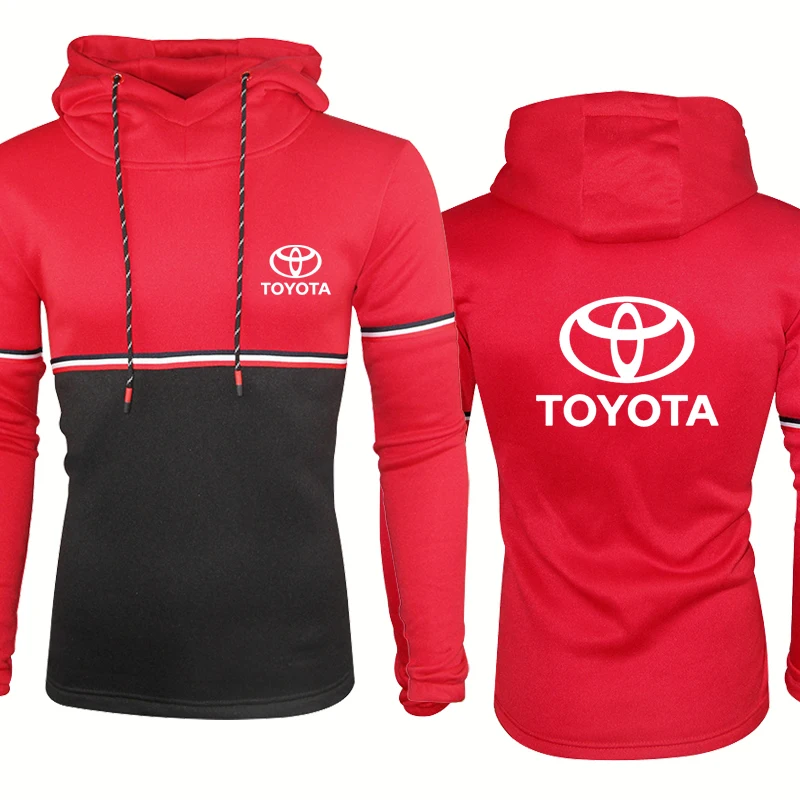 

Spring Autumn Men's Hoodie Toyota Car Logo Printing Casual Men's pullover High Quality Cotton Men's hooded sweater