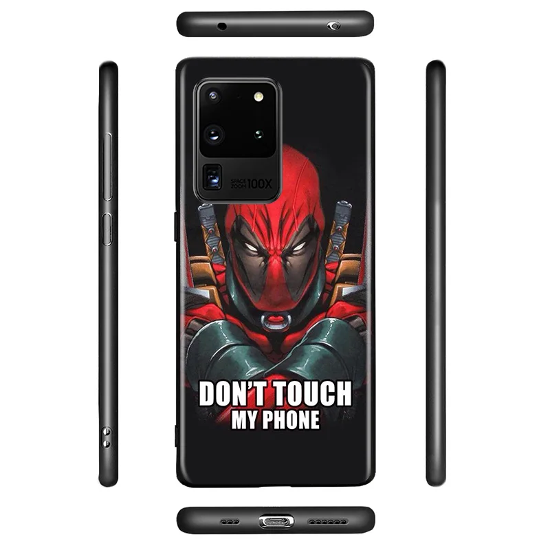 

Marvel Avengers Super Hero Deadpool For Samsung Galaxy A31 A51 A71 A91 A12 A32 A42 A52 A72 A02S A22 A01 Core Black Phone Case