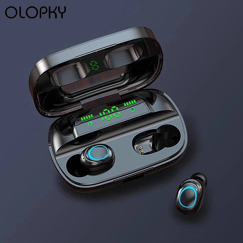 

Bluetooth 5.0 Earphones 3500mAh Capacity TWS Wireless Headphones 8D Stereo Noise Reduction Headset Smart Touch Dual Call Earbuds