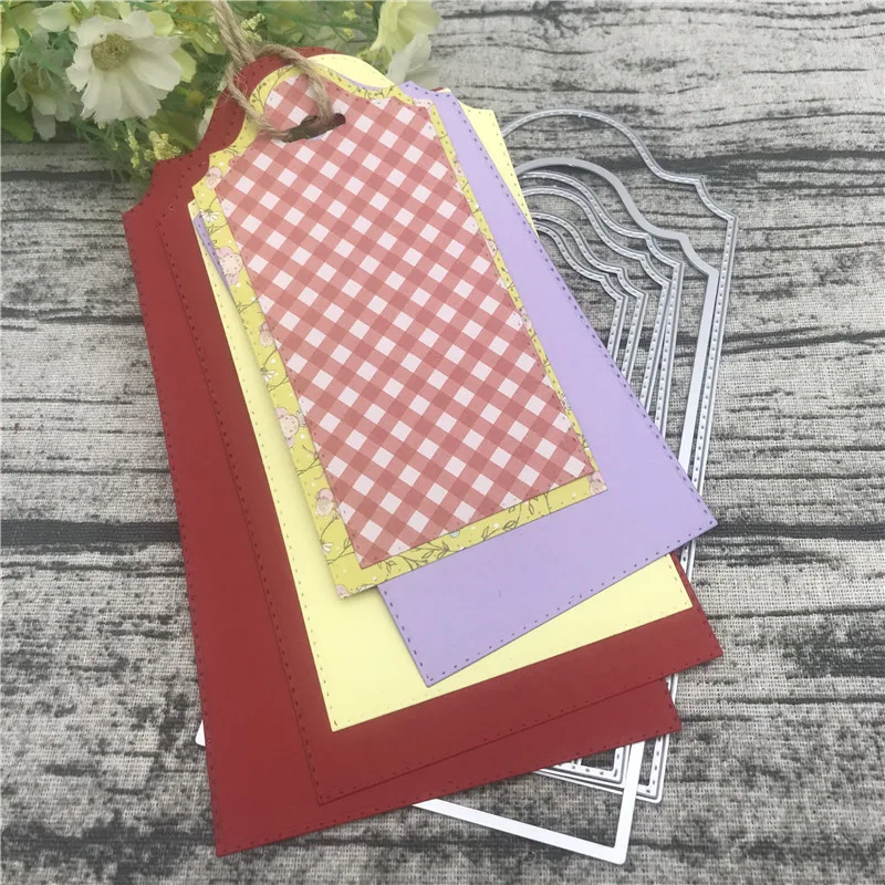 6 шт. металлические Вырубные штампы для фотоальбомов | Дом и сад