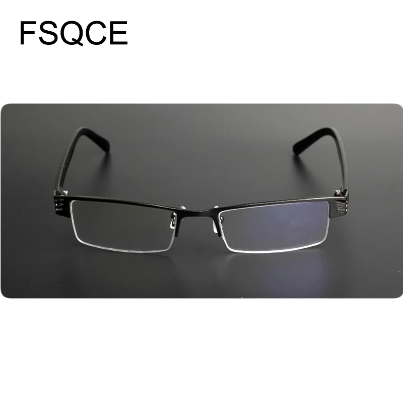 Очки для чтения 2 0 мужские и женские из титанового сплава синяя пленка полимерные