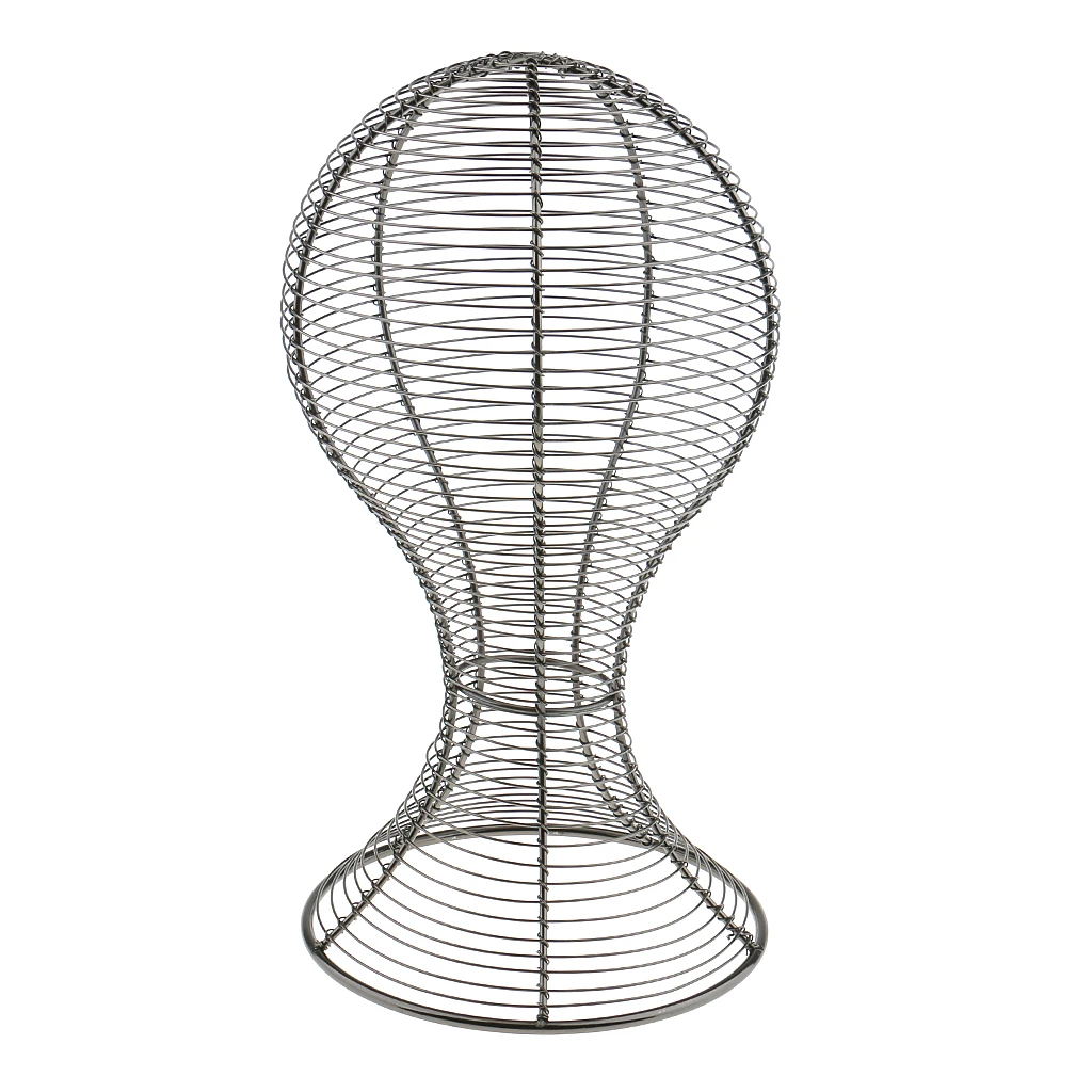 3 вида цветов Металл парики волосы голова Шапка Кепка Дисплей Держатель Стенд