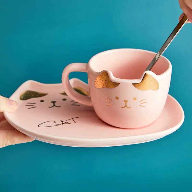 Кофейная чашка Европейский маленький роскошный набор кружек милые чайные чашки