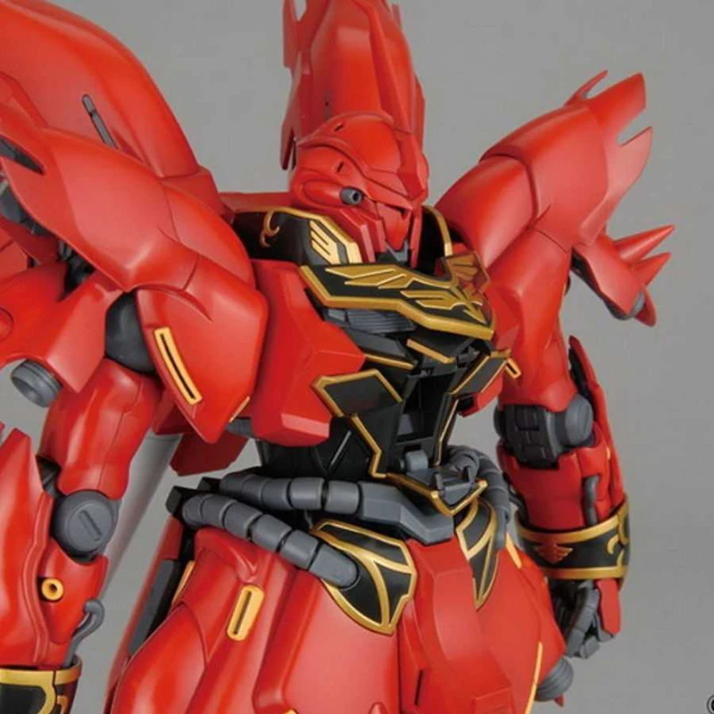 

BANDAI MG 1/144 MSN-06S Sinanju GUNDAM Action Toy Figures Up To Assembly Model Boy Favorite Gift
