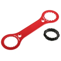 mountain bike road bike center axle disassembly wrench portable bicycle bracket wrench shaft bicycle repair tool equipment