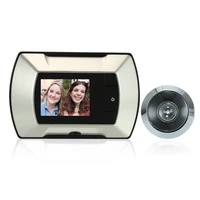 2 4 tft lcd screen digital peephole door viewer camera pir motion detection doorbell 160 degree wide angle
