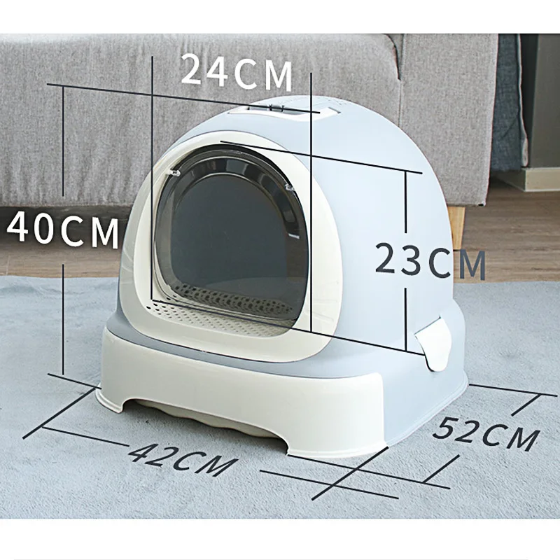 Машина для кошачьего туалета полностью закрытый кошачий Туалет большой размер