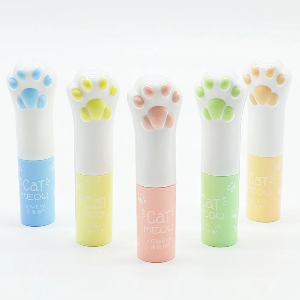 

Cute Cat Paw Lip Balm Moisture Long Lasting Nourish Reduce Lip Fine Lines Lips Care Makeup Beauty