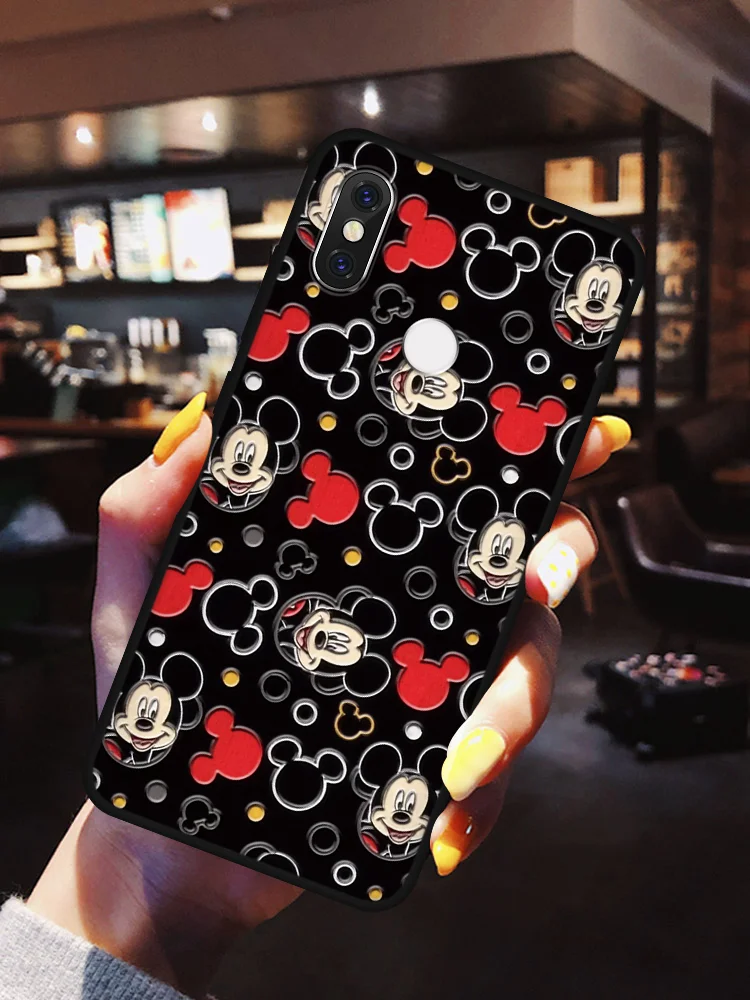 mqth7ge 3D мультфильм принципиально для чехол для спортивной камеры Xiao mi Red mi 7A 6A 5 Plus K20 S2 Примечание 7 5 6 8 Pro mi A3 A1 A2 6X8 Lite 9 SE 9T F1 CC9 CC9e TPU Защитный чехол - Цвет: mqth7ge