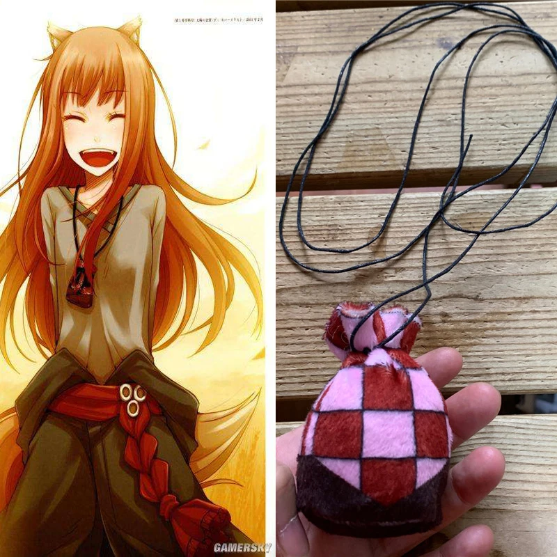 Ожерелье Спайс и волк Холо косплей ювелирные изделия подарок аксессуары для