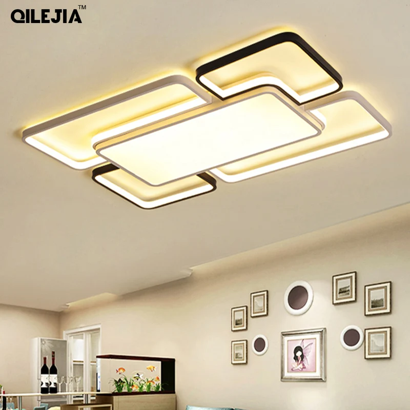 Поверхность современная светодиодная Люстра для гостиной спальни ультра тонкий