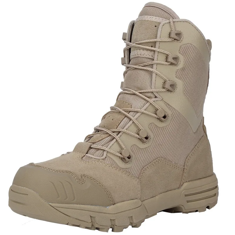 Кожаные дышащие ботинки для тренировок на открытом воздухе охоты скалолазания