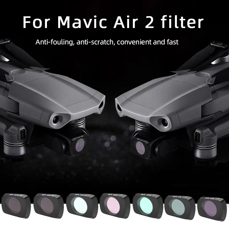 Фильтры для объектива DJI Mavic Air 2 аксессуары дрона ультрафиолетовые фильтры