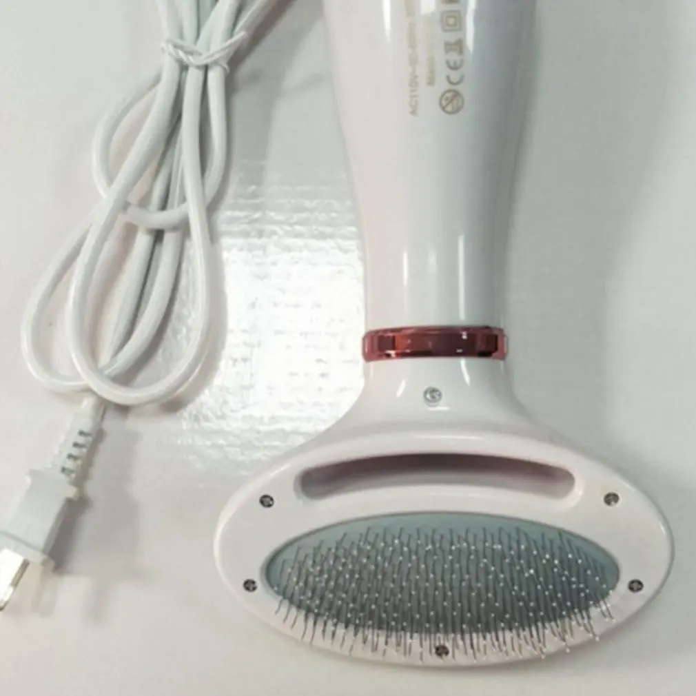 

2-In-1 Portable Dog Hair Dryer And Comb Brush Electric Pet Grooming Cat Hair Comb Low Noise Dog Fur Blower
