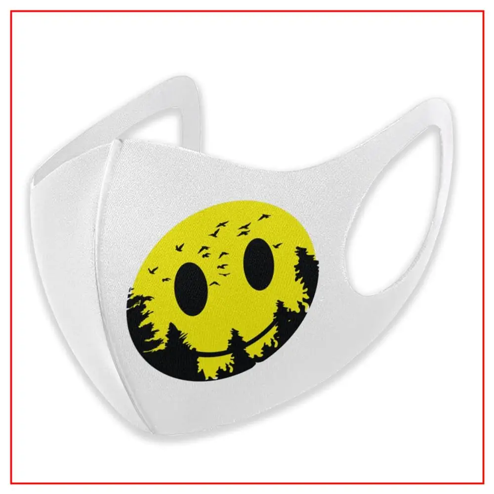 Маска для лица мужчин и женщин многоразовая дышащая в стиле милитари с