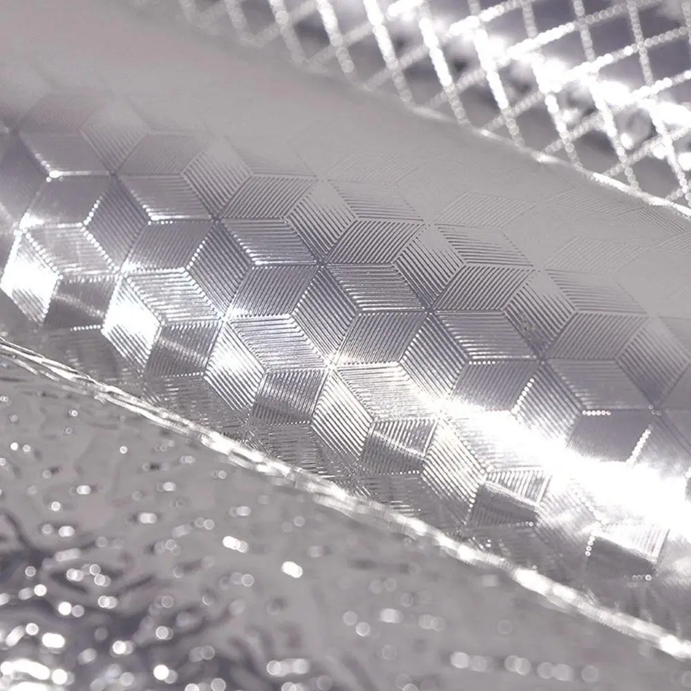 

Aluminum Foil Kitchen Stickers Self Adhesive Oil Proof Stove Cabinet Stickers Waterproof Wall Stickers Wallpaper For Furniture