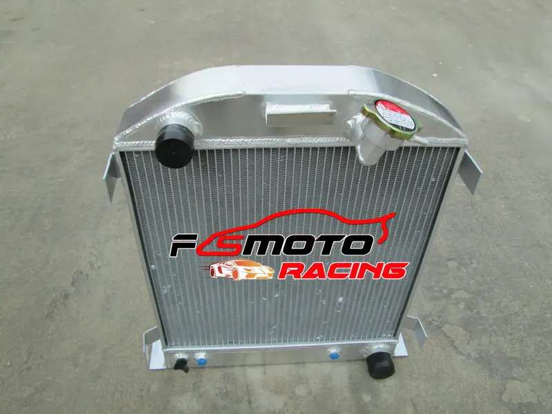 3 ROW Aluminum Radiator For FORD 1932 Hi-Boy Chevy engine hotrod 32 | Автомобили и мотоциклы