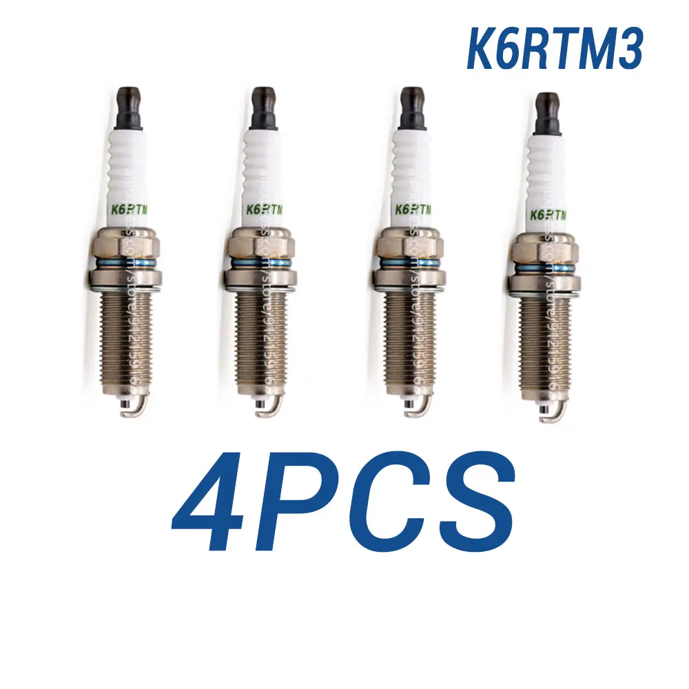 

2-8PCS Китай оригинальные свечи зажигания TORCH K6RTM3 замена для MN137919 4A92S 1.6L 3707020-04 TNN4G15B 1.5L Автозапчасти