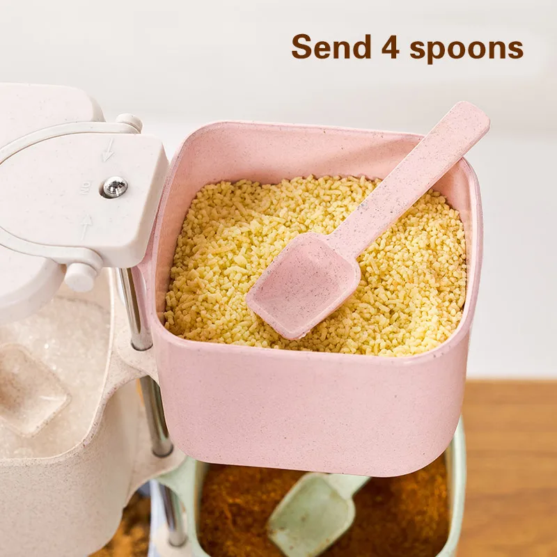 4 шт. контейнер для хранения специй | Дом и сад