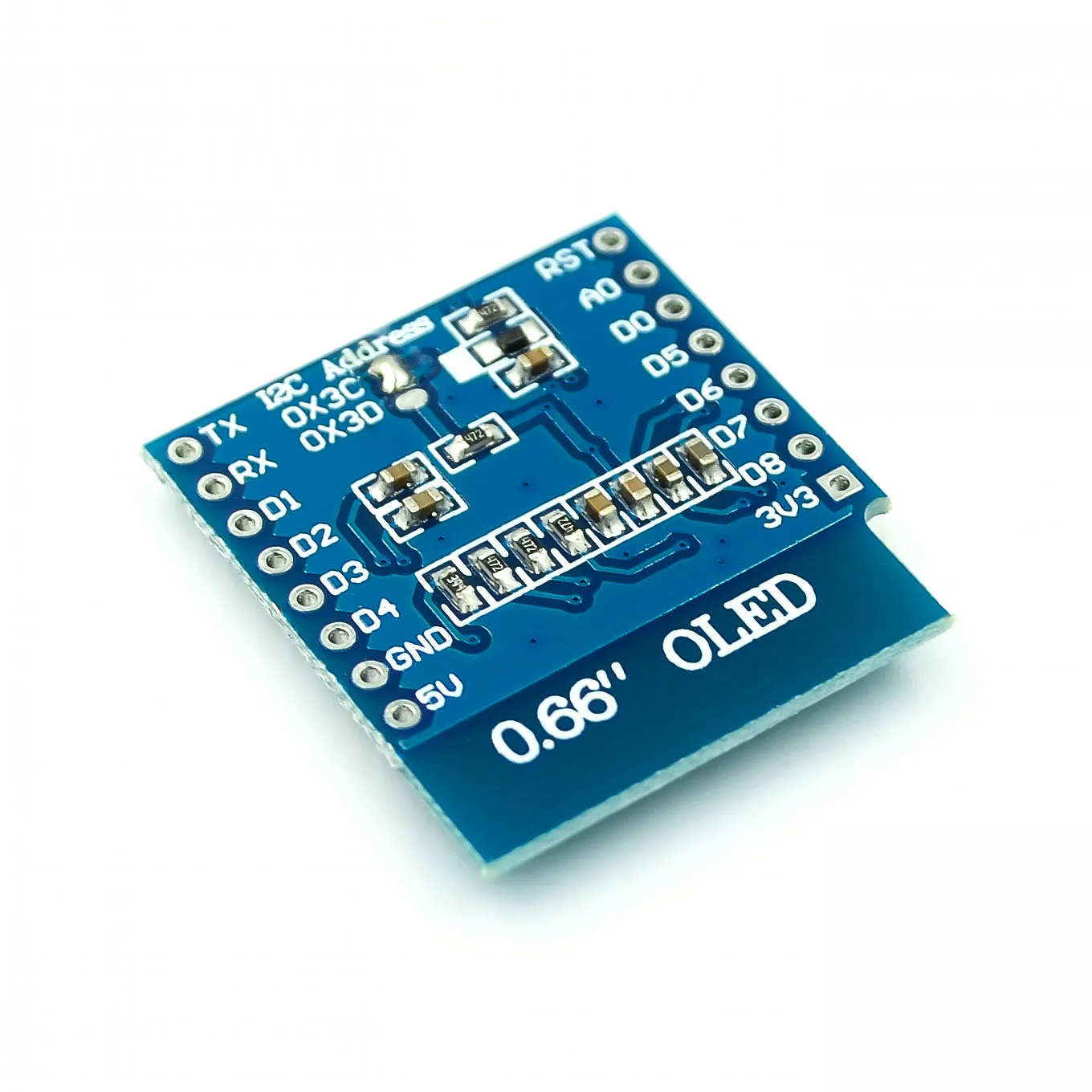 Модуль органического светодиода 0 66 дюйма для WEMOS D1 MINI ESP32 модуль Arduino AVR STM32 64x48 ЖК