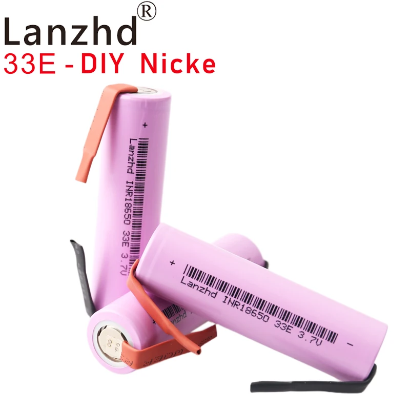 Литиевый аккумулятор 18650 литий ионные перезаряжаемые батареи 3 7 в 35E 3300 мАч VTC7 + DIY