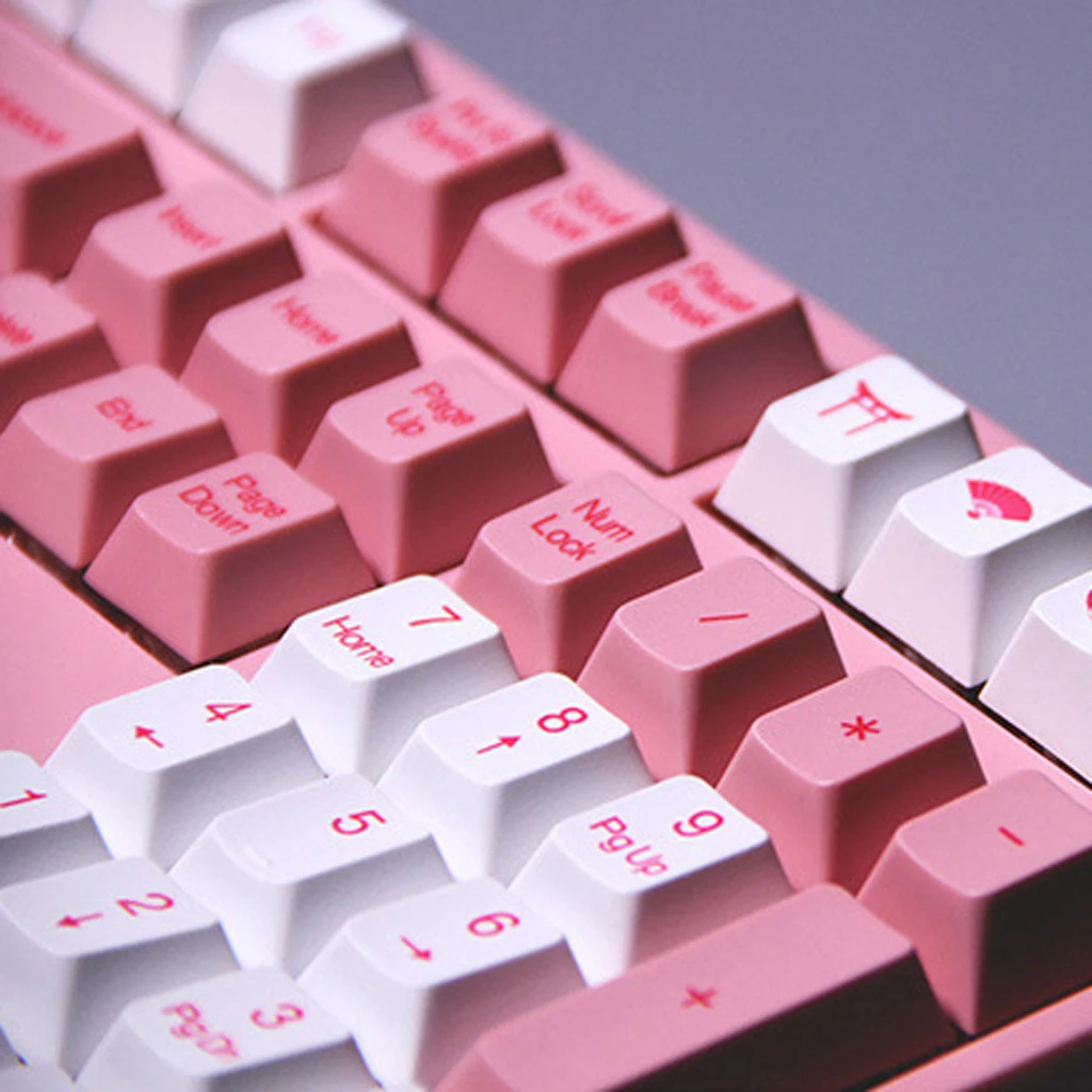 Набор ключей PBT для механической игровой клавиатуры толщина профиля OEM 12 59x6 29x1 77