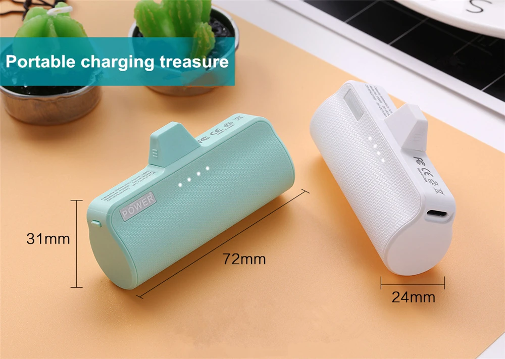Мини банк питания 2000mAh для Xiaomi Redmi LG Внешний чехол-аккумулятор для iPhone samsung портативный мини симпатичный внешний аккумулятор