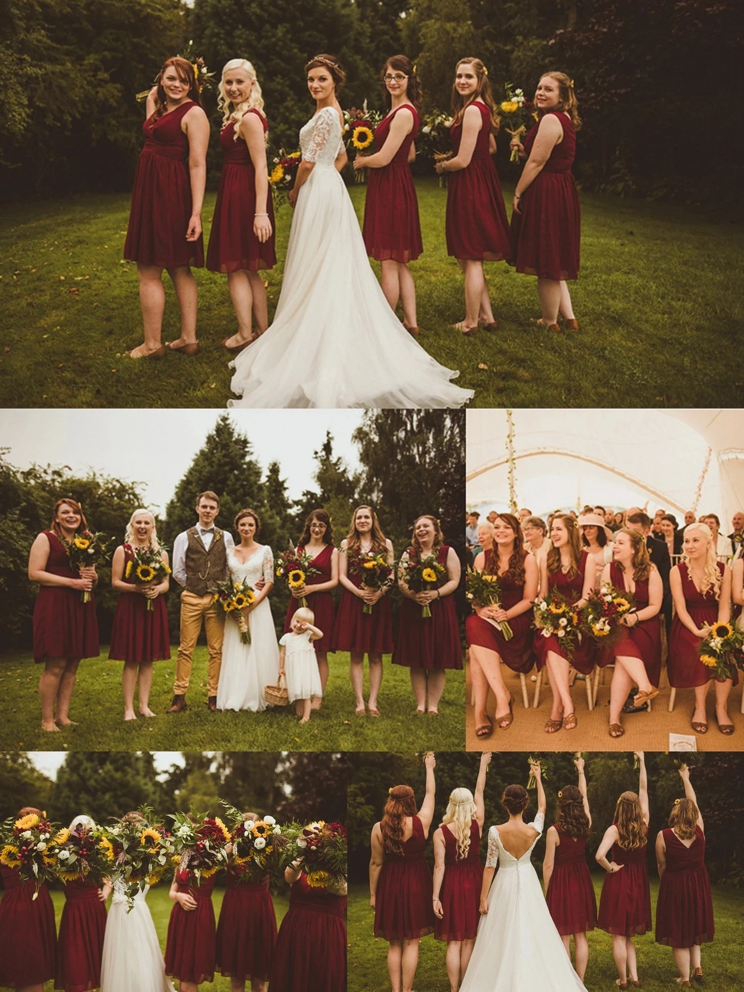 

Keen-Length Chiffon Wholesale Bridesmaid Dresses With V-Neck