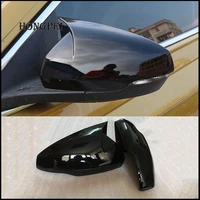 for volkswagen vw polo mk6 2018 2019 2020 2021 door side wing horn rearview mirror cover trim car styling auto accessories