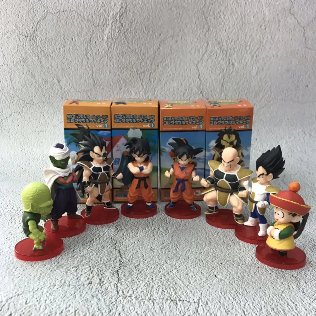 

BANDAI Dragon Ball Action Figure 2nd Generation 8 Models Son Goku Piccolo Frieza Son Gohan Ex Cashapou Model Decoration Toy