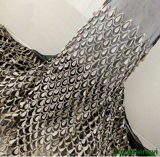 Взрывная водная капля активность цветок золотой шелк вышивка динамическая