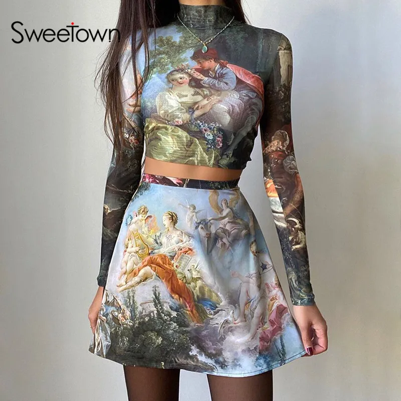 Сексуальная новая картина в винтажном стиле Женская футболка с рисунком Милая