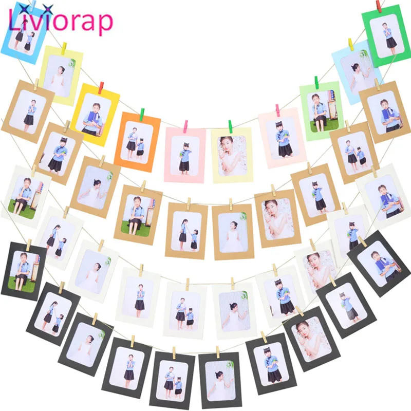 Liviorap 12 месяцы фоторамка баннер для первого года вечевечерние НКИ декорации с