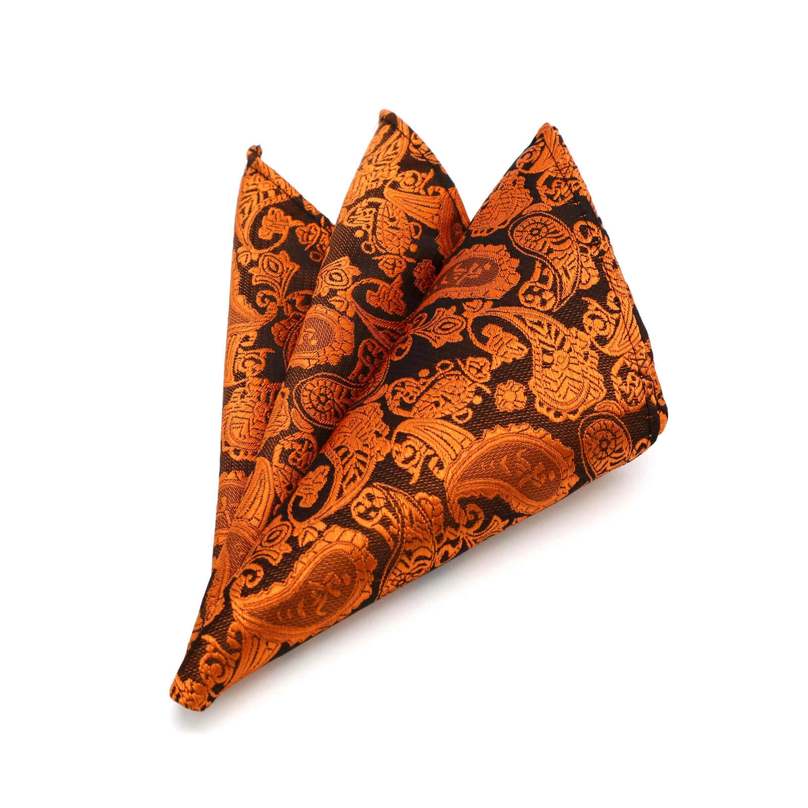 Фабричный мужской роскошный Шелковый Цветочный платок с пейсли Hanky элегантное