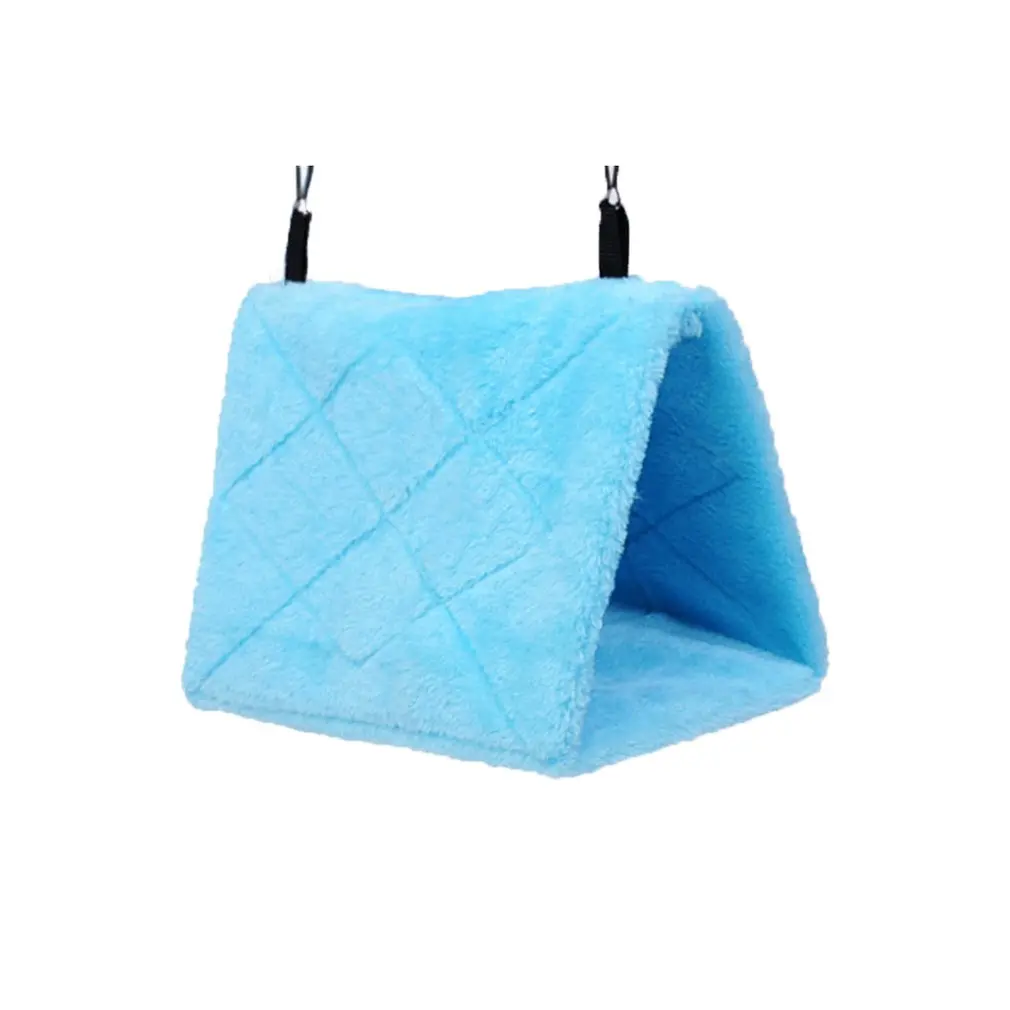 Попугаи через зимнее гнездо Птичье декоративное гамак осенне теплое хлопковое