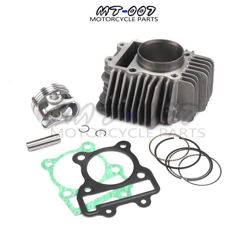 Цилиндр двигателя 155z с поршневым комплектом 60 мм прокладка головки цилиндра для