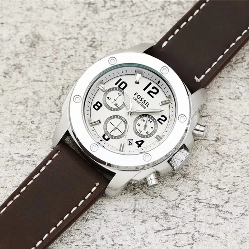 

2021 New Goods,Mens Watches,Mechanical Watch,Luxury Sports Fossil Watch Men's Waterproof Military Watch With Black Leather Belt