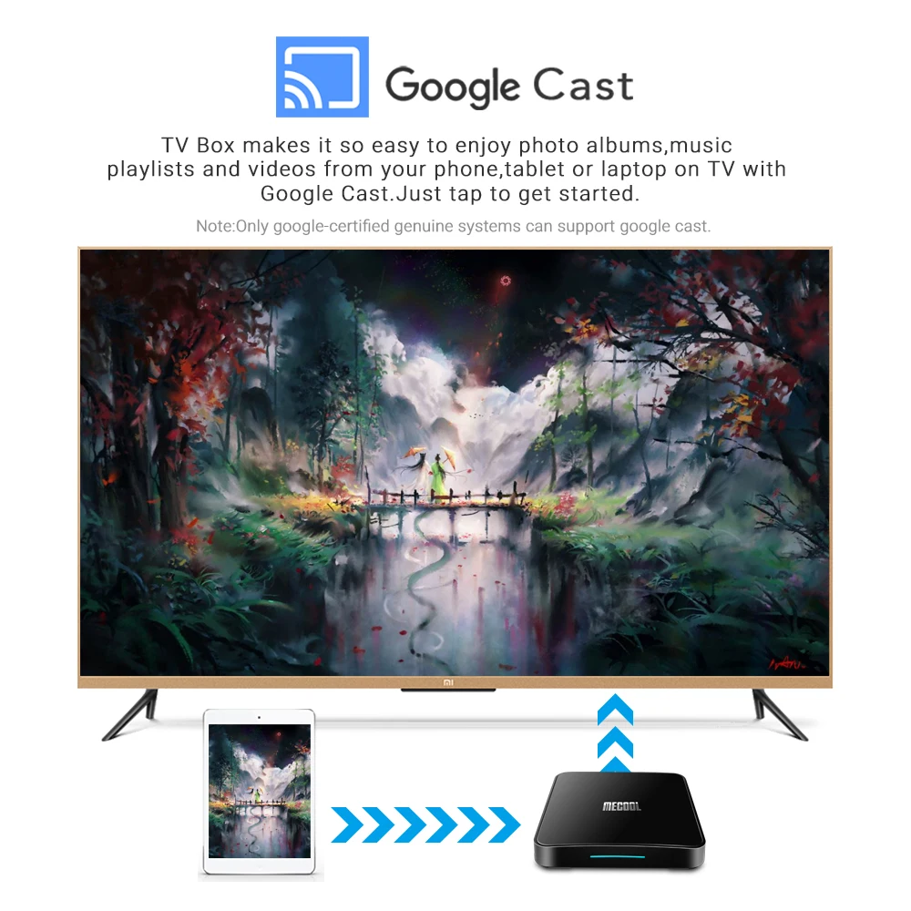MECOOL 4G/128G KM3 Android 9,0 Smart tv Box DDR4 4K HDR Google Home Play Cast Ultra HD tv Box USB 3,0 медиаплеер Голосовое управление