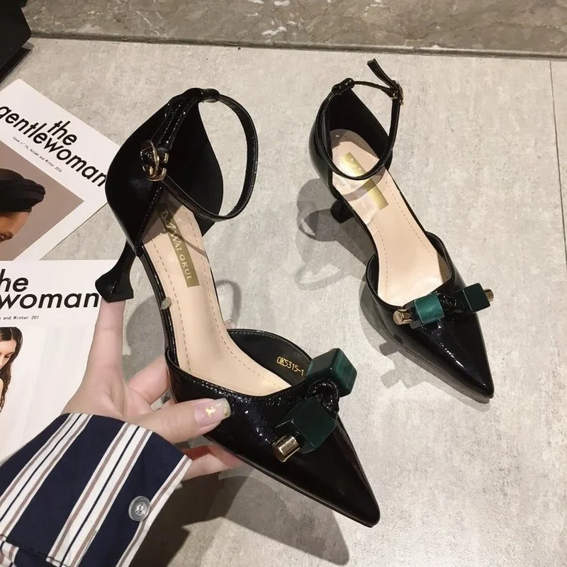 

2021 Spring and Summer New Thin Heel High Heel Sandals for Women Fashion Shoes Women Shoes Heels Women Sandal Platform