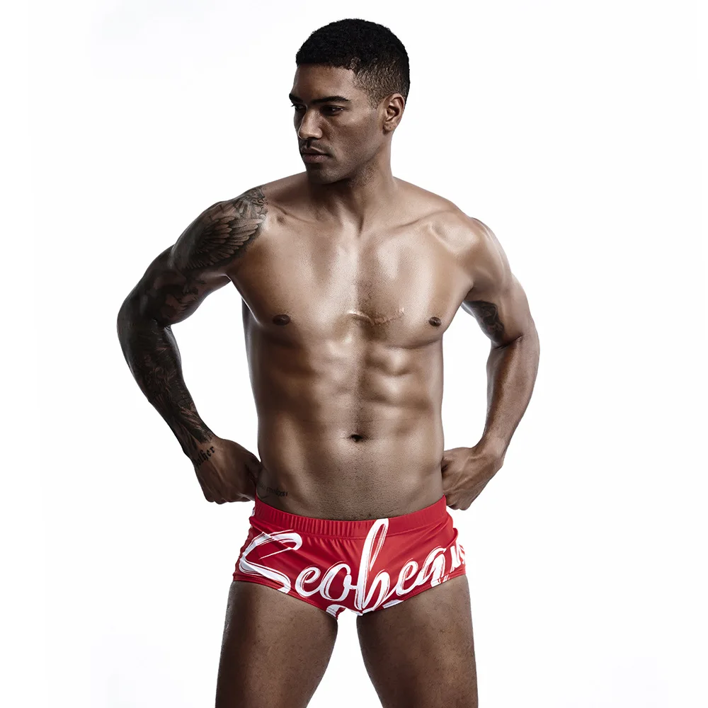 Футболка с принтом Мужские Плавание костюм Brave Person ming шорты в полоску штаны