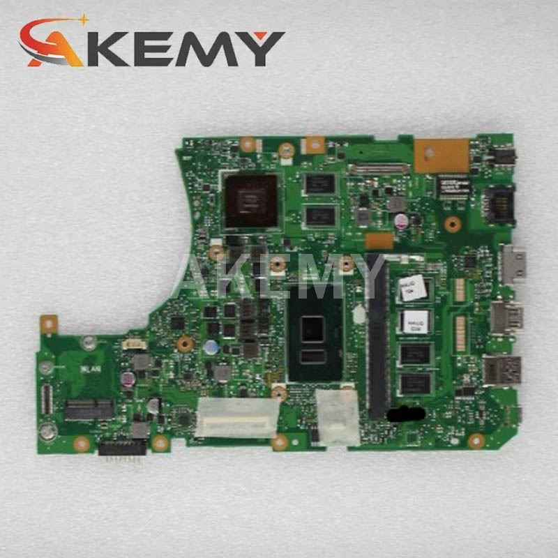 Billig X556UJ MB HAUPTPLATINE Für ASUS X556UJ X556UB Laptop Motherboard 60NB09R0-MB1603 940M GPU Rev 3,1 SR2EZ I7-6500U CPU