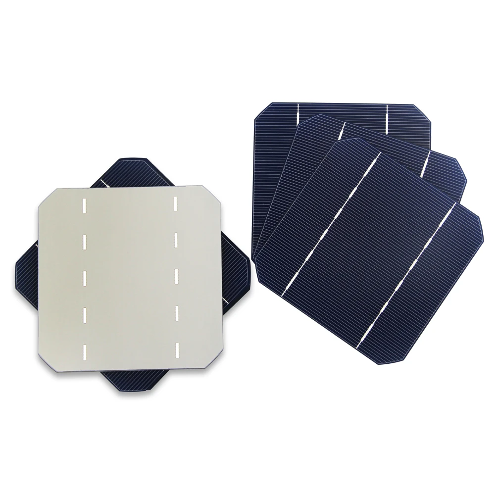 

20 pcs 125 x 125mm Monocrystalline solar cell 2.8W for DIY solar panel