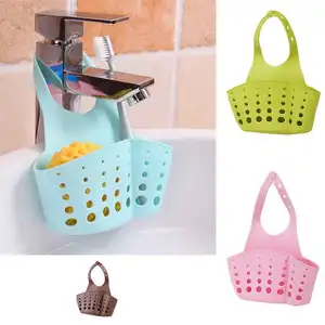 Подвесная сливная корзина для кухонной раковины, сливная сумка, держатель для чистящей щетки, губки для мыла, сливная стойка, присоска, инструмент для хранения