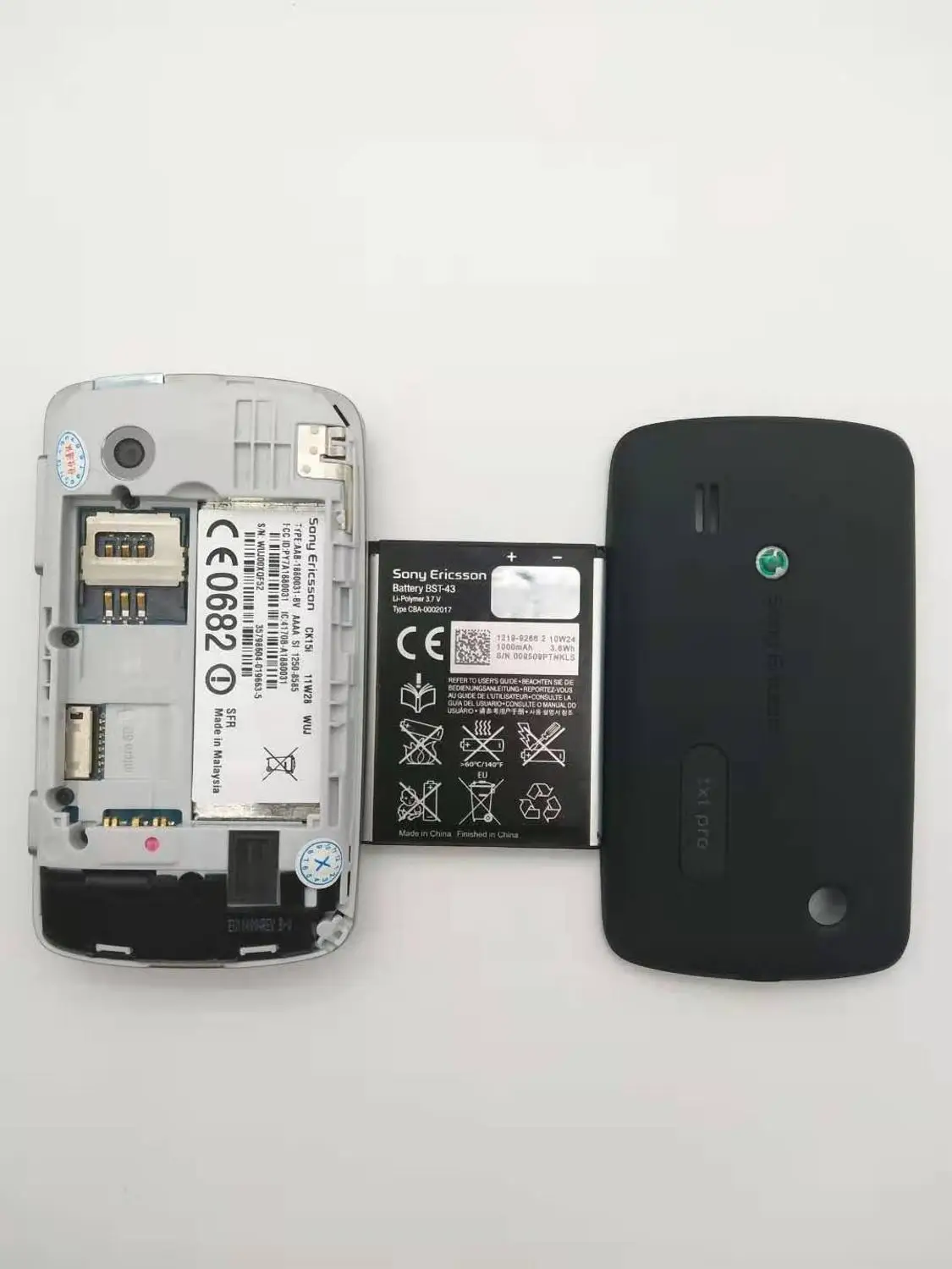 Sony Ericsson CK15 отремонтированы Оригинальный разблокированный ck15i мобильный телефон 3
