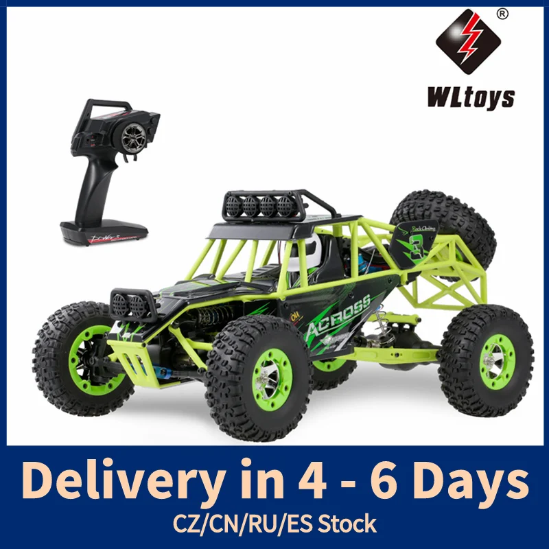 Оригинальный Wltoys 1/12 12428 Радиоуправляемый автомобиль 50 км/ч высокоскоростной
